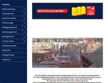 Tablet Screenshot of bsb-service.de